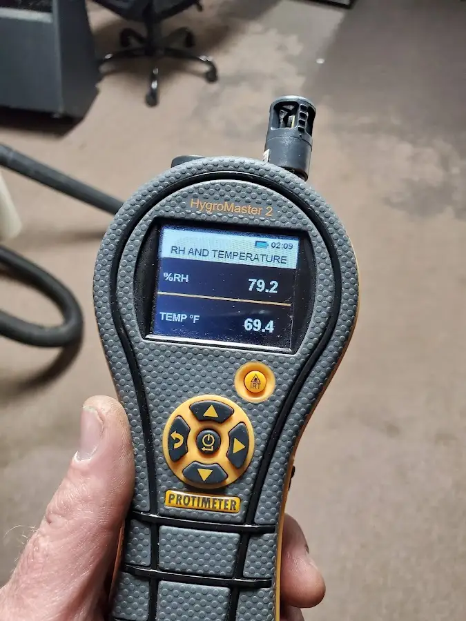 Moisture meter humidity assessment for Mold Remediation & Removal in Asbury Lake